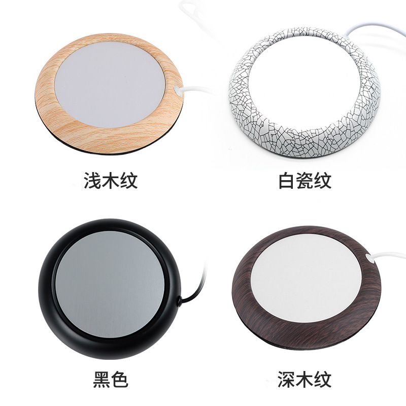 Cross-border explosions usb heating coaster base metal cup constant temperature coaster coffee warmer coaster gift