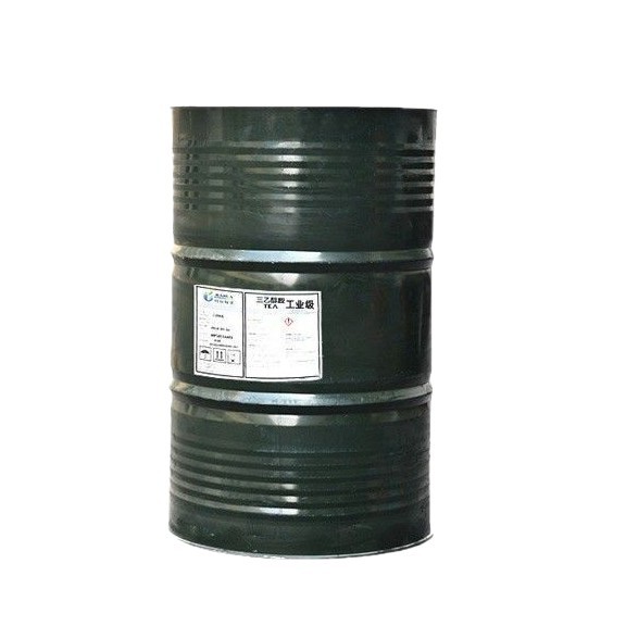 Triethanolamine Industrial Grade Cement Additive Dry Strength Agent Jiahua 85% 97% Cutting Fluid Anti-Rust Agent Raw Material