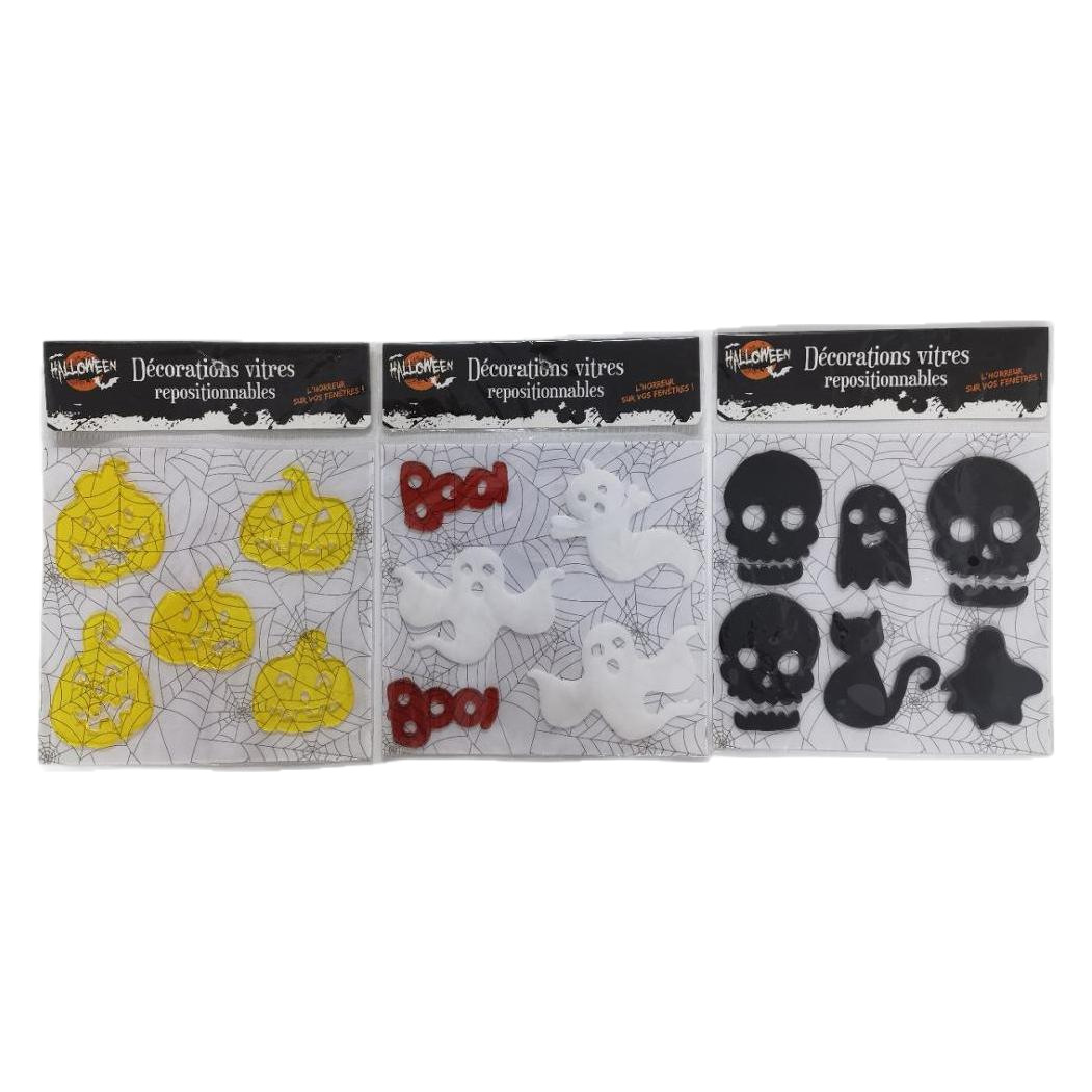 Manufacturer Supplies Tpr Halloween Jelly Stickers, Halloween Jelly Window Stickers, Halloween Window Stickers, Refrigerator Stickers for Home Use