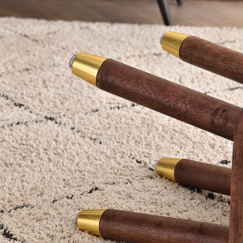 Living Room Full Solid Wood Small Stool Wax Oil Change Shoes Low Stool Balcony Rubber Wood Small Stool Kindergarten Children's Stool