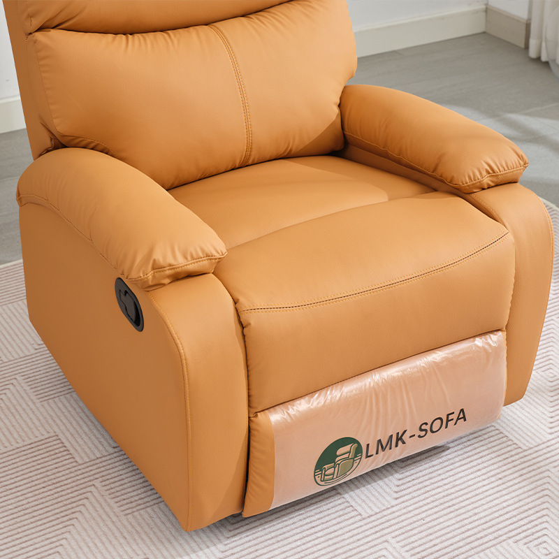 Modern Simple Single Sofa Electric Multifunctional Reclining Massage Lazy Sofa Home Living Room Space Capsule Sofa