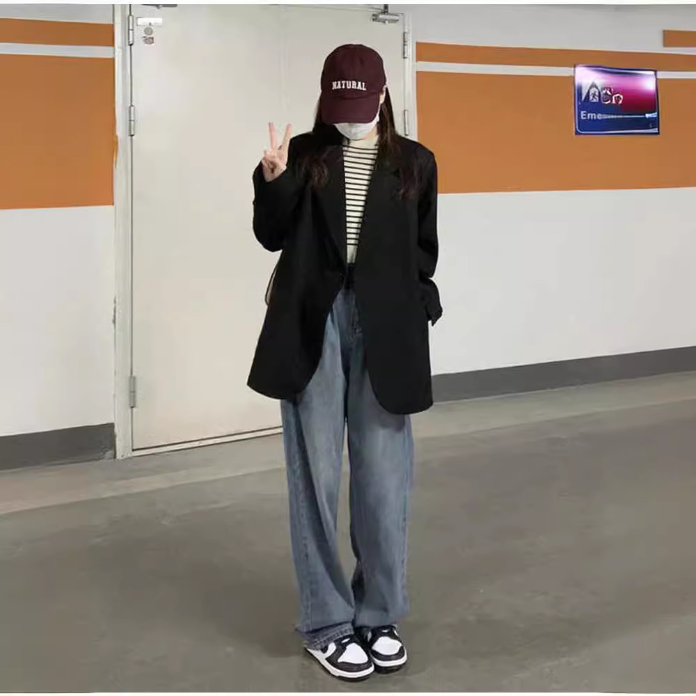 2025 New Autumn Clothing Plus Size Women's Fat mm Suit Jacket 100kg Loose Slimming Look Women's Suit [0803]