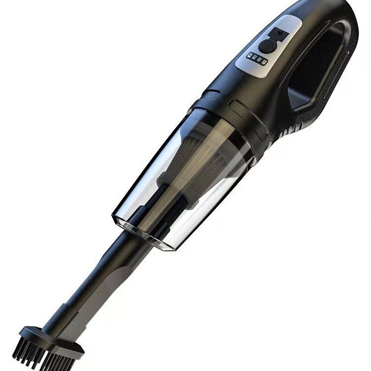 Household vacuum cleaner small car wireless charging full-automatic high-power powerful car vacuum cleaner desktop computer