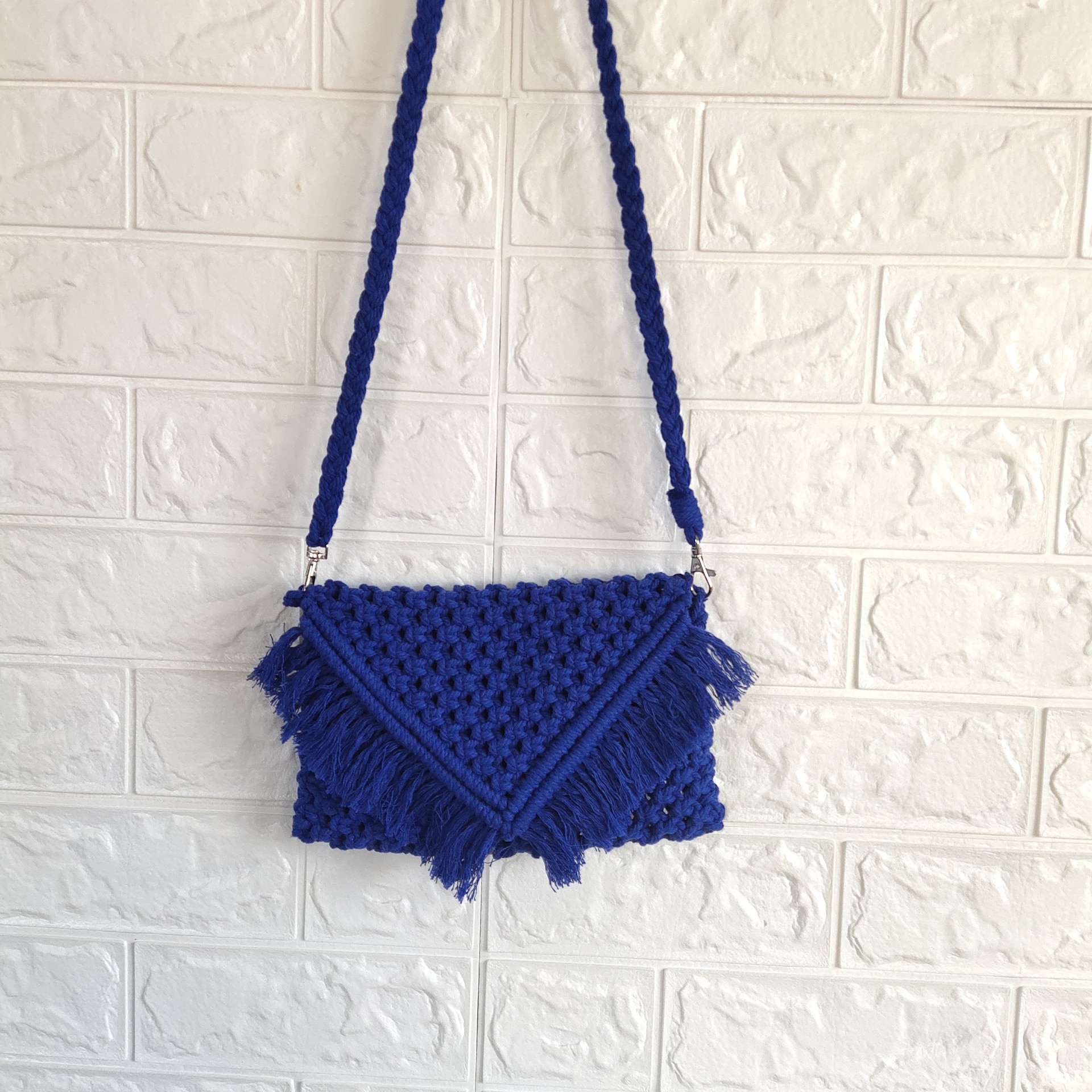 Nordic Style New Woven Bag diy Tassel Crossbody Shoulder Bag for Women