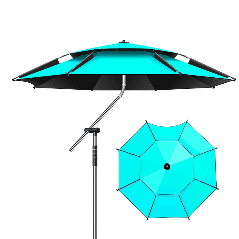 Fishing Umbrella Big Fishing Umbrella Outdoor Windproof Universal Sunshade 2025 New Cane Fishing Special Thickened Sun Umbrella