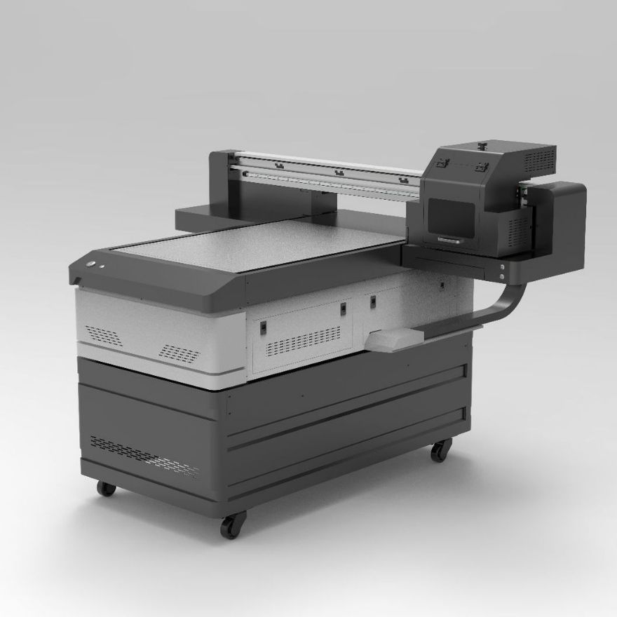 Uv Printer Visual Positioning Acrylic Mobile Phone Case Leather Metal Badge Small 6090Uv Tablet Printer