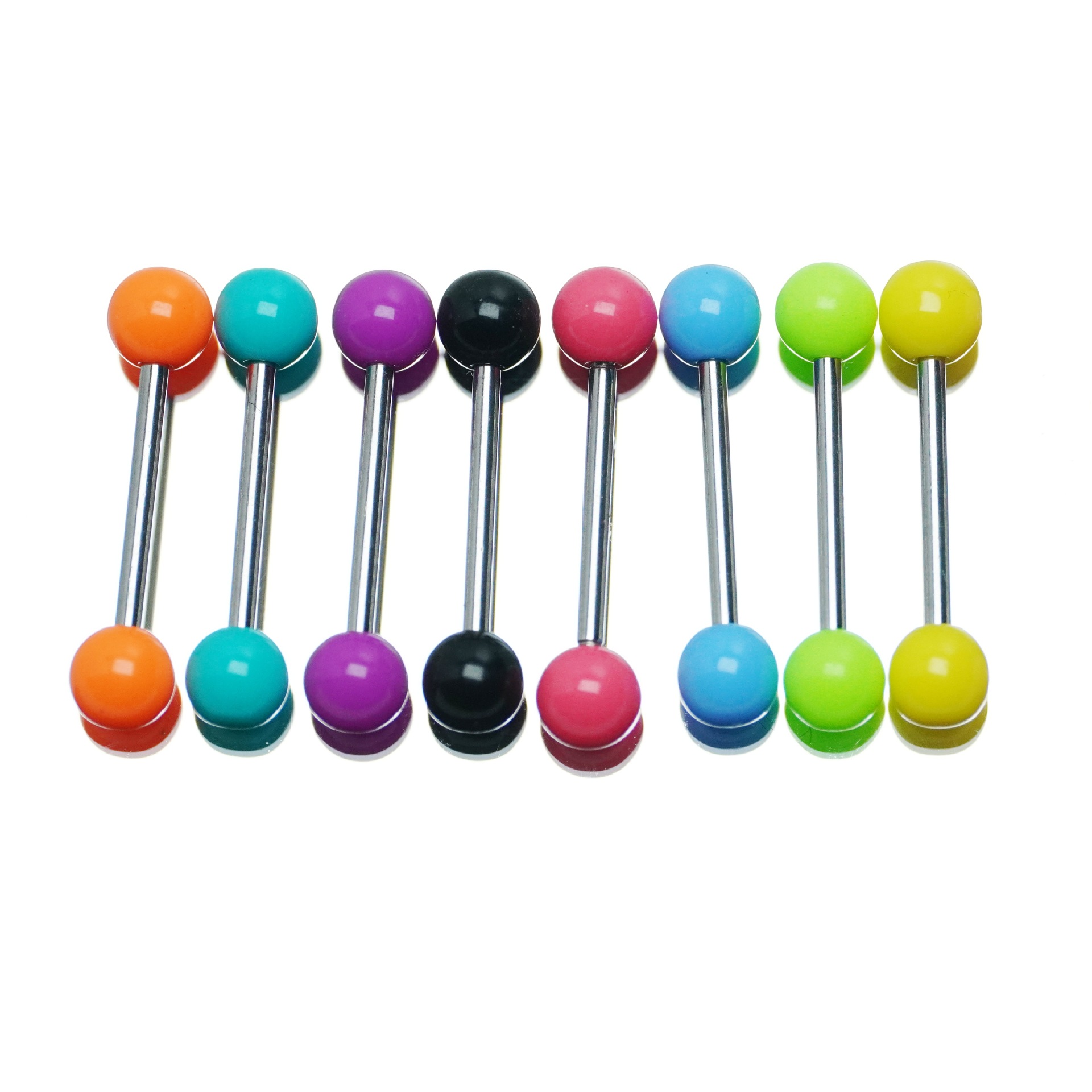 Acrylic Tongue Nail Replacement Ball 6mm Ear Bridge Ear Bone Nail Spare Ball DIY Piercing Jewelry Accessories Cross-Border Hot Sale