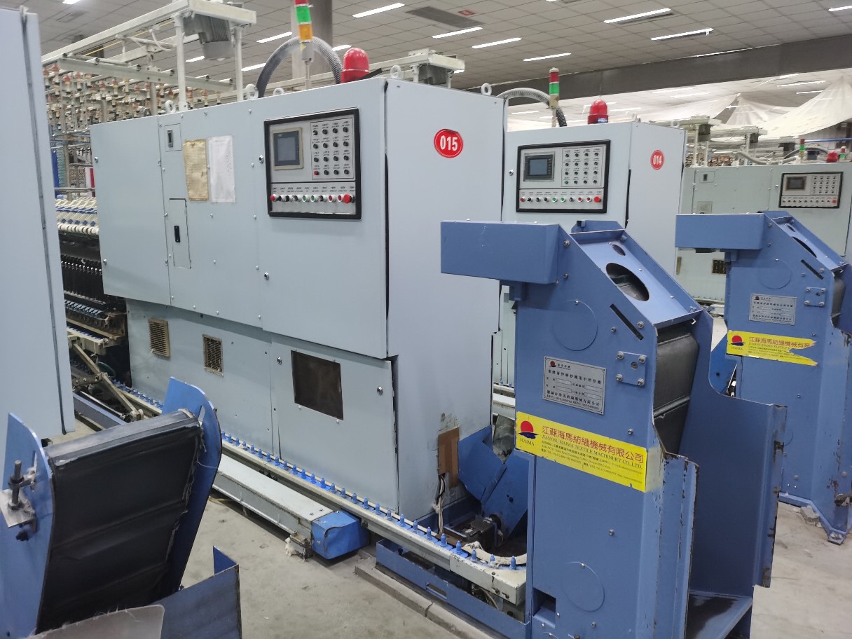 Производители продают б/у ткацкий станок Warp and Weft 1520, 27, произведён в 2011 году, 1008 веретён, новый комплект трансформации, машина для намотки