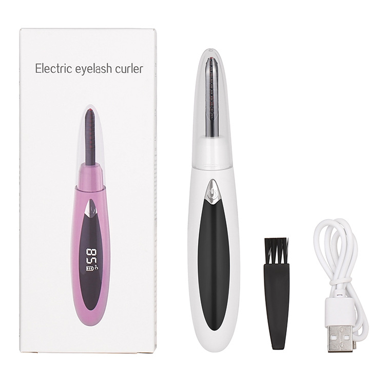 New electric eyelash curling device electric heating curling clip eyelash curling clip USB charging electric eyelash curling device in stock