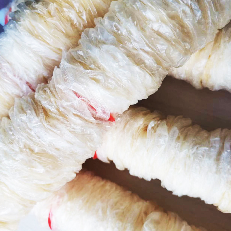 Factory Wholesale Household Production of Thick Ham Rice Sausage Casing Dried Pig Casings Diameter 60mm Dried Pig Casings