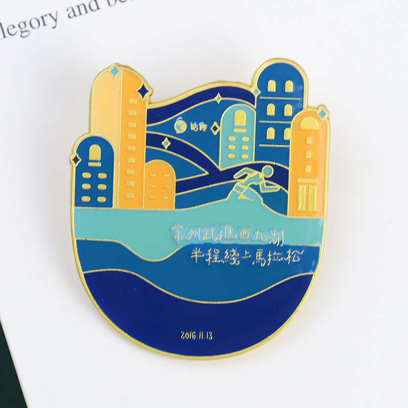 Metal badge custom paint school badge cartoon animation activity badge badge badge badge medal custom manufacturers