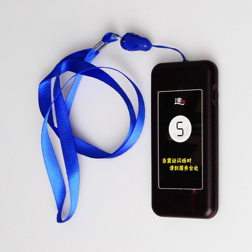 Wireless Meal Taker Call Machine Cafe Pager Vibrating Meal Pick-Up Exit Meal Pick-Up Queue System