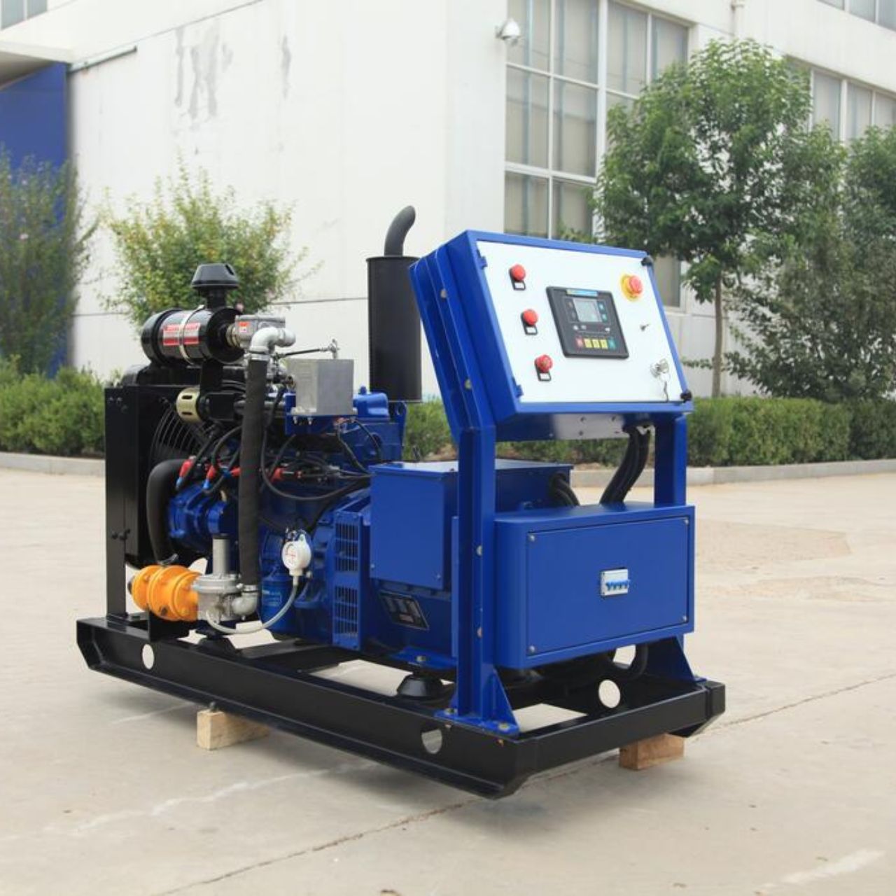 Small Gas Generator Set 50Kw Natural Gas Biogas Farm Oil Field Generator Set Civil Generator Set