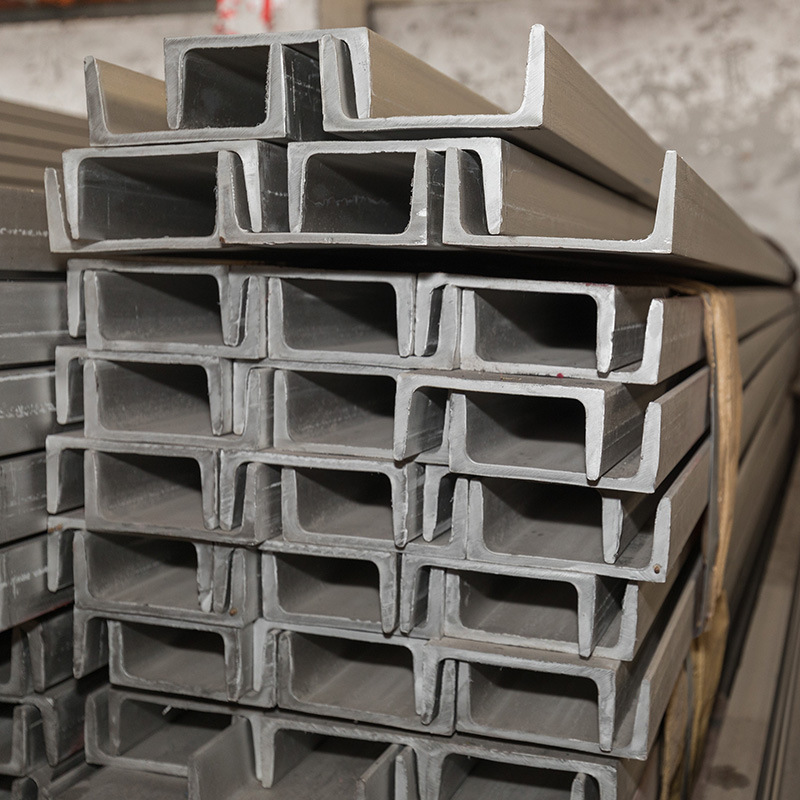 304 Stainless Steel Channel Steel 316L Stainless Steel Channel Steel Manufacturer's Spot U-Shaped Steel for Mechanical Manufacturing Can Be Cut in Stock