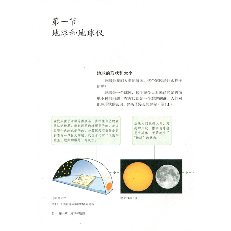 Compulsory Education Textbook Geography Seventh Grade Volume 1