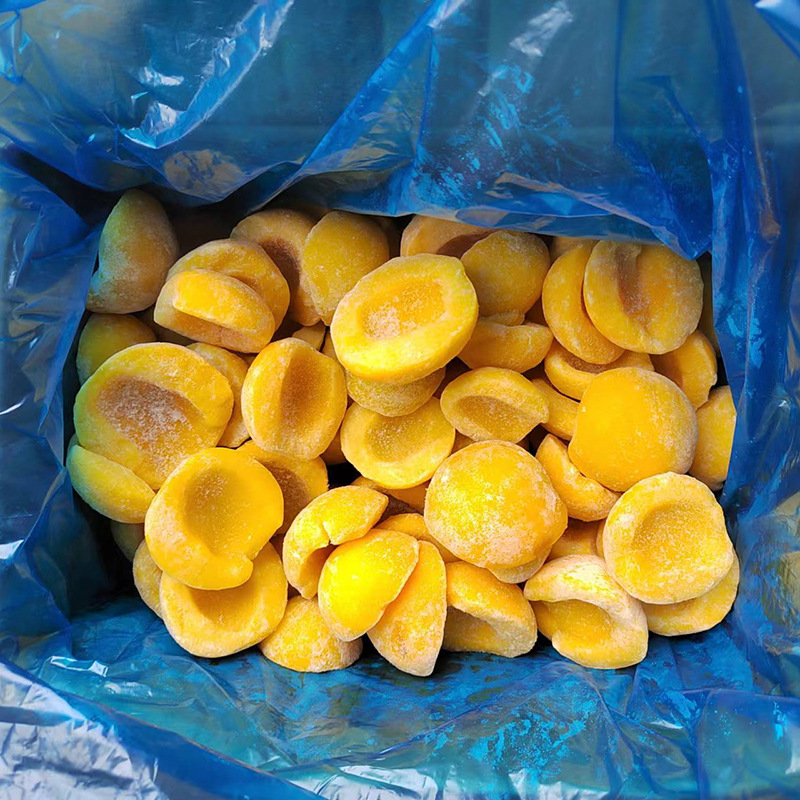 Frozen Yellow Peach Petals 1kg Small Package Catering Milk Tea Drink Beverage Raw Material Package Cold Chain