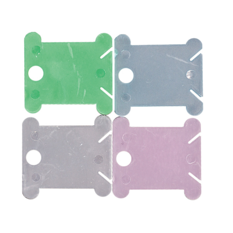 Cross stitch winding plate wire plate plastic winding plate embroidery finishing tool 5 color winding card hanging line full set wholesale