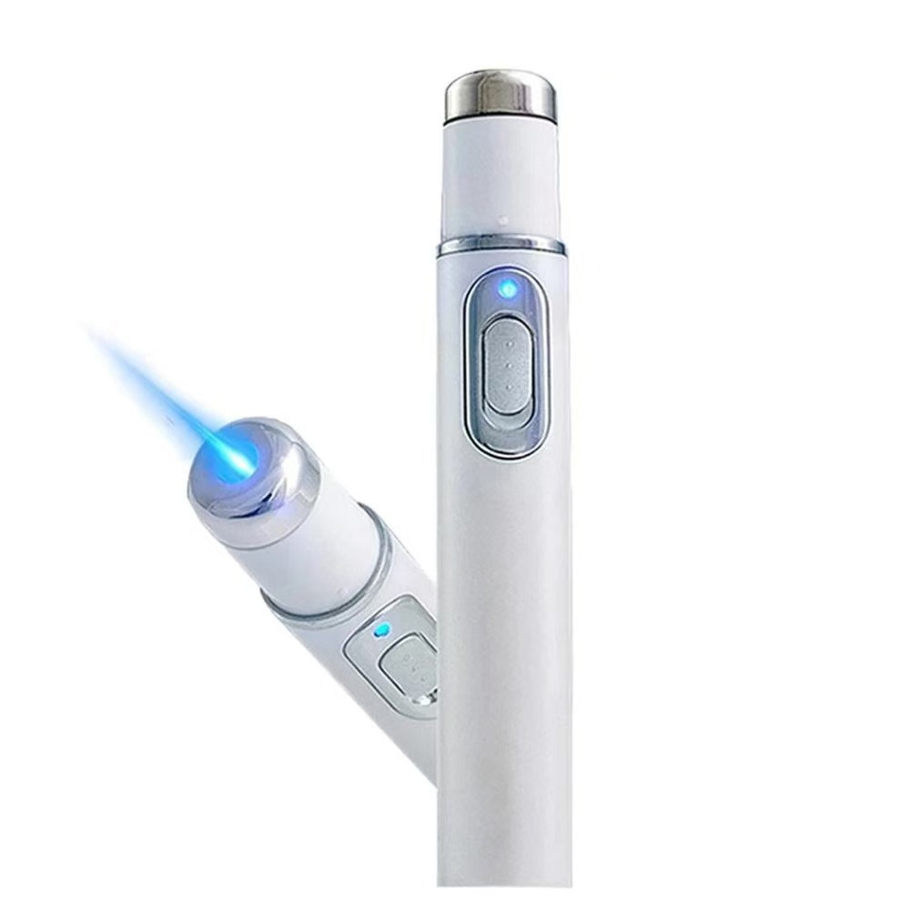 Cross-Border Blue Light Acne Removal Pen, Black Technology Non-Invasive Instrument, Laser Mole Removal Pen, Freezing Point Beauty Instrument, Spot Removal Pen, Popular Product