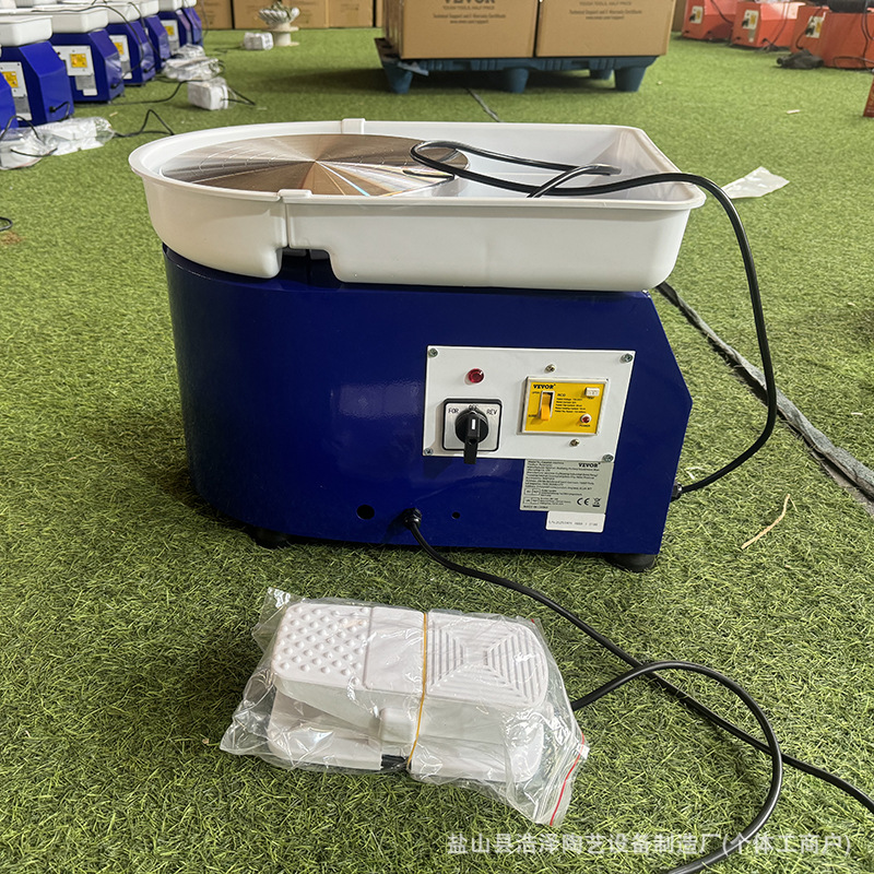 Pottery Machine Pottery Children's Clay Household Stepless Speed Electric Kiln School Pottery Bar Teaching Pottery Machine