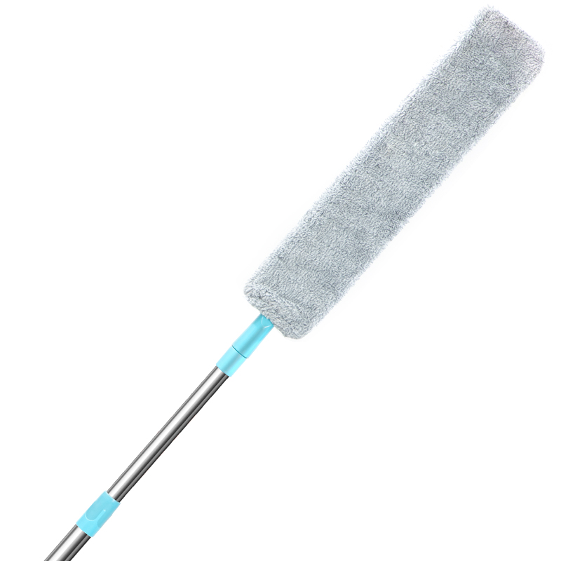 Household Dust Mop Cleaning Tool with Extended Dust Duster for Gap Cleaning, Zenzi Retractable Under-Bed Cleaning Tool
