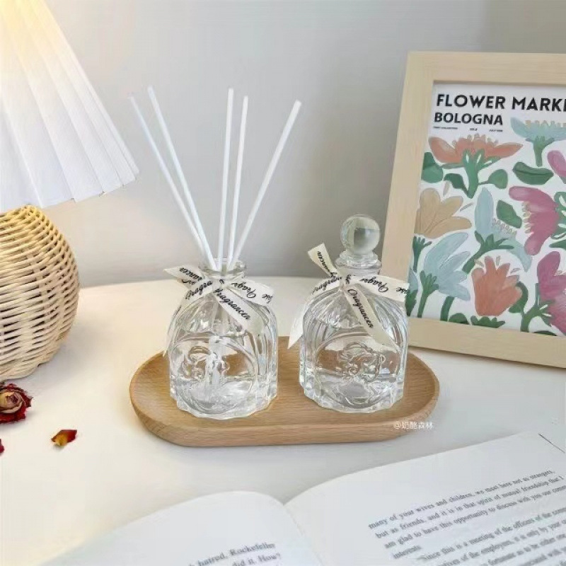 High-End Indoor Aromatherapy Girls' Bedroom Air Freshener Long-Lasting Fragrance Fire-Free Essential Oil Ornaments Ins Style Elegant