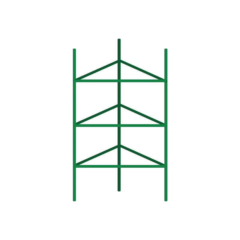 Connecting rod buckle climbing rod snap bag plastic steel pipe cucumber rack grape rack balcony support courtyard gardening garden