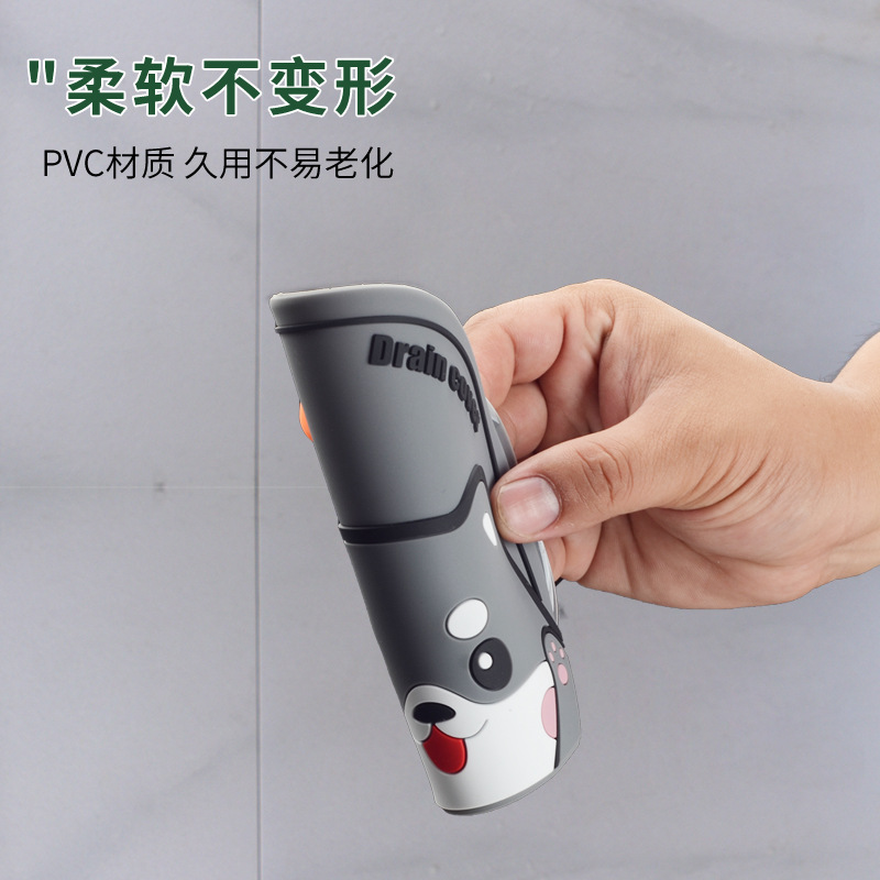 Floor Drain Cover Bathroom Kitchen Insect-Proof Deodorizing Floor Drain Cover Soft Glue Sewer Sealing Deodorant Floor Drain Cover