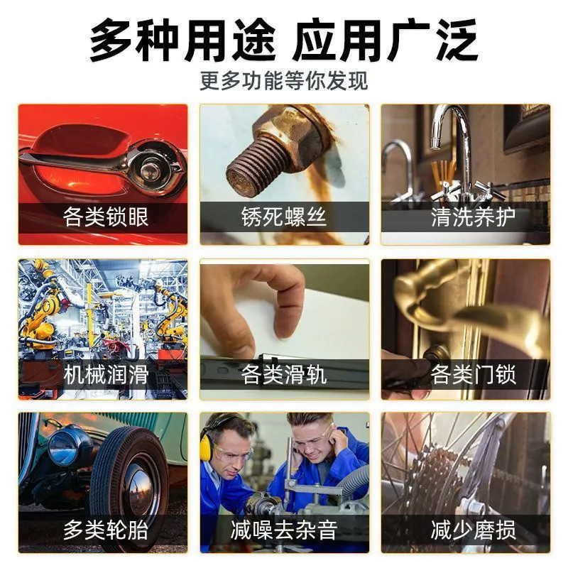 Rust bolt release agent metal quick cleaning anti-rust lubricant window lubricant professional rust remover manufacturer