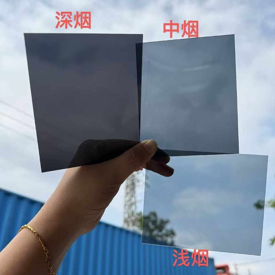 Cross-Border Roof Panel Cross-Border Endurance Board Transparent Plastic 1mm Transparent Canopy Lighting Solid Hard Sun Panel