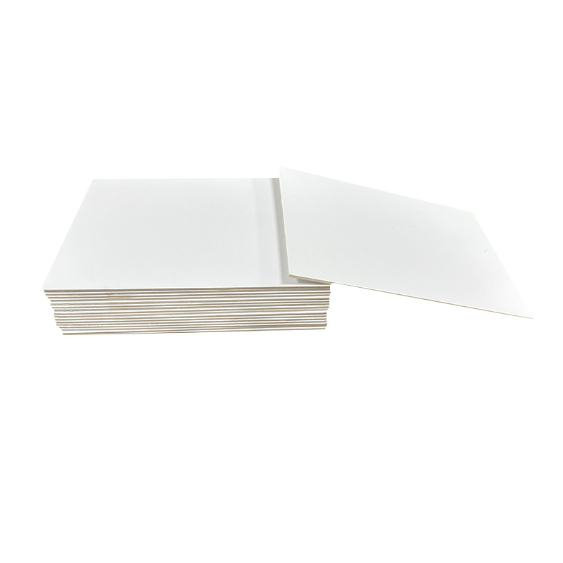 Factory wholesale white cardboard small card A7 card white cardboard ins Internet celebrity business card protection back Card white cardboard