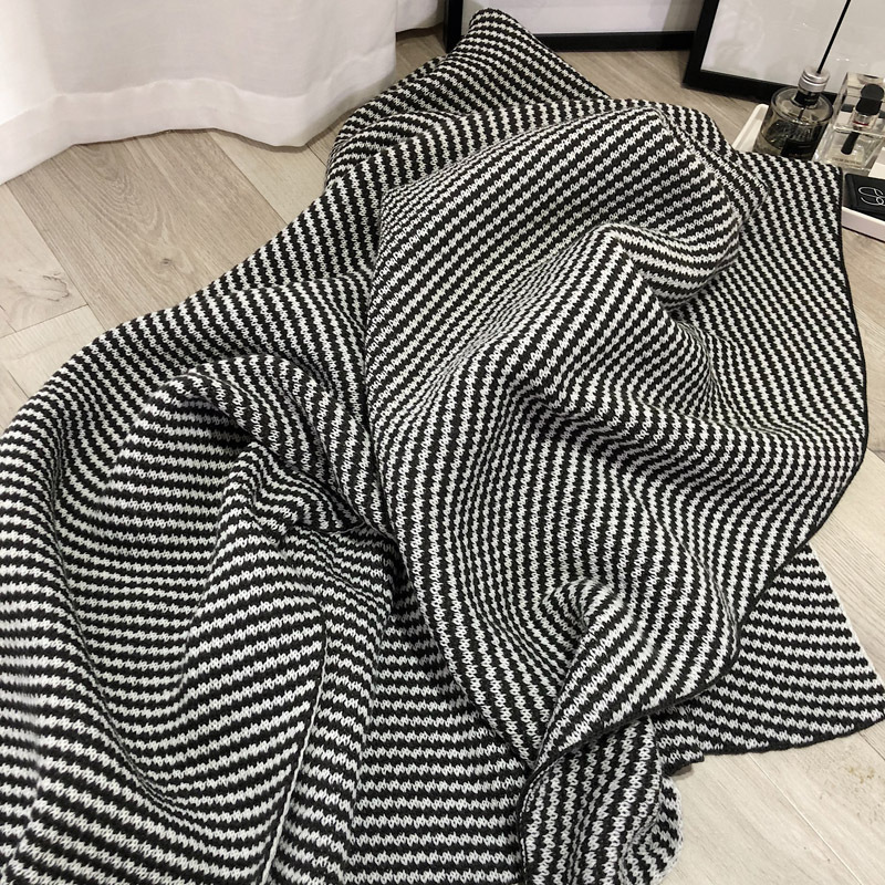 Ins Style Nordic Style Advanced Sofa Blanket Office Nap Blanket Blanket Knitted Blanket Air Conditioning Quilt
