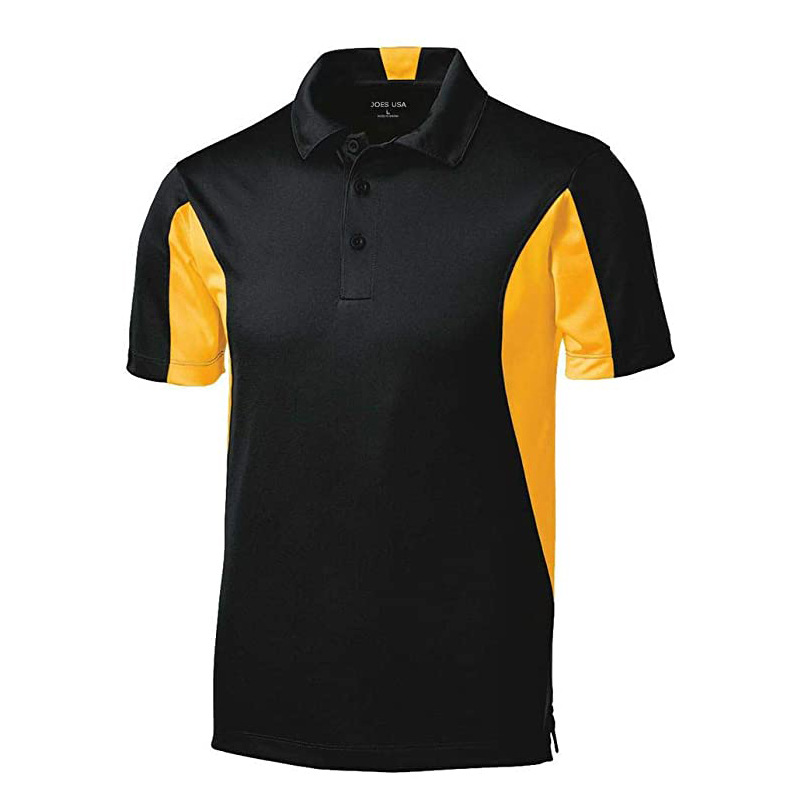 Stitching workwear quick-drying polo moisture wicking workwear short sleeve custom summer work clothes factory clothes custom staff work clothes
