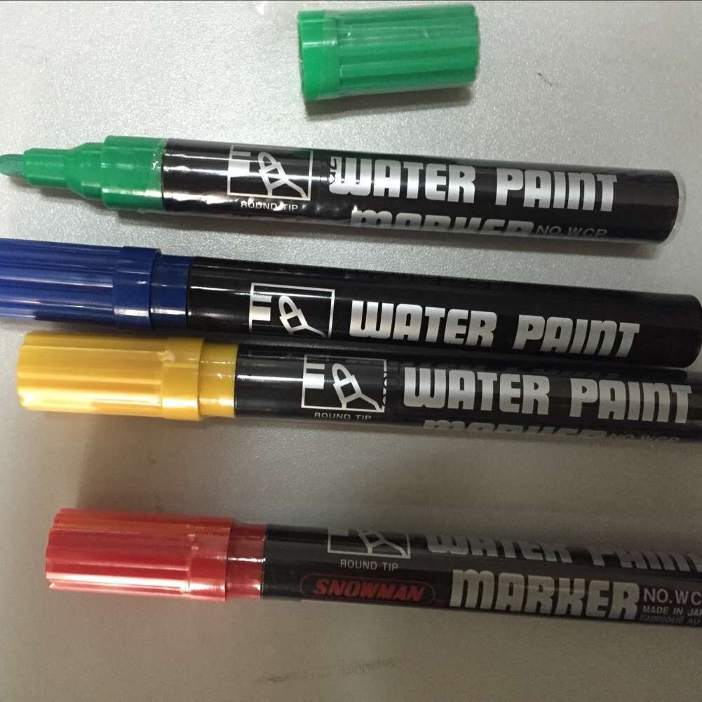 Snowman WCP-12 Japanese Poster Water-based Advertising Pen Graffiti Pen Water-based Marker Pen Water-based Paint Pen
