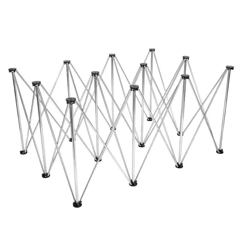 Spider Leg Woodworking Workbench Foldable Portable Thickened Stainless Steel Multifunctional Street Stall Desktop Tile Masonry