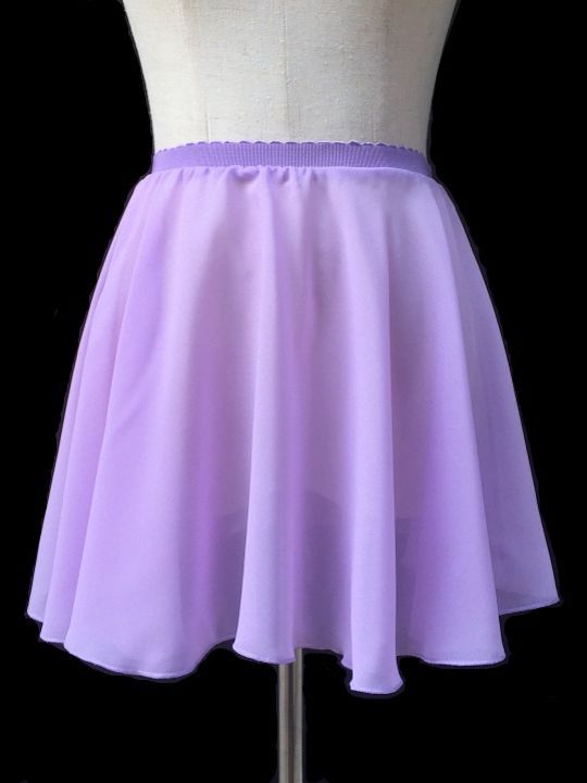 Детская балетная юбка из шифона с эластичной лямкой для тренировок