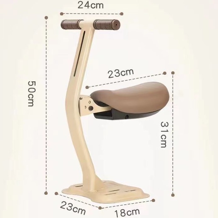 Electric car child seat front baby baby child safety folding battery car universal seat cushion free installation