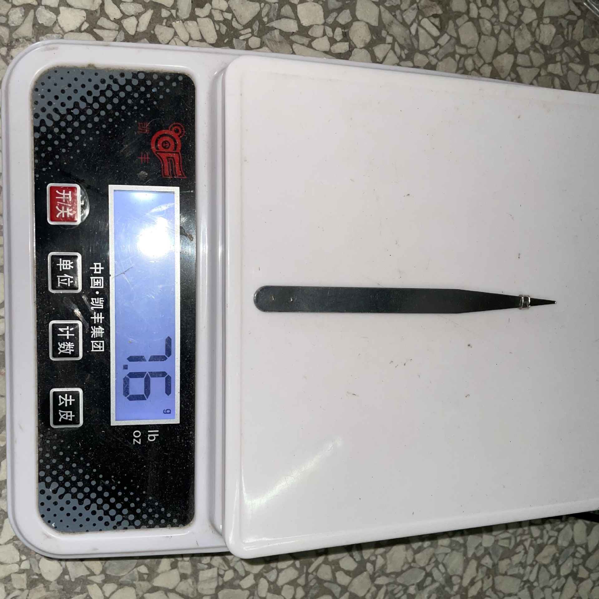 Spot drill tweezers small tweezers 11cm tweezers Diamond drawing DIY cross stitch tool Tweezers Bird's Nest tool