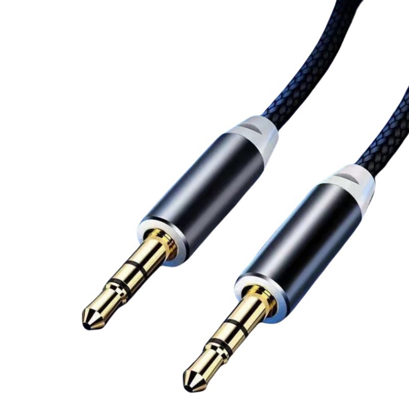Aux Audio Cable 3.5mm Audio Car Computer Mobile Phone Headset Male to Male Double-Ended Connection Car Car Outlet