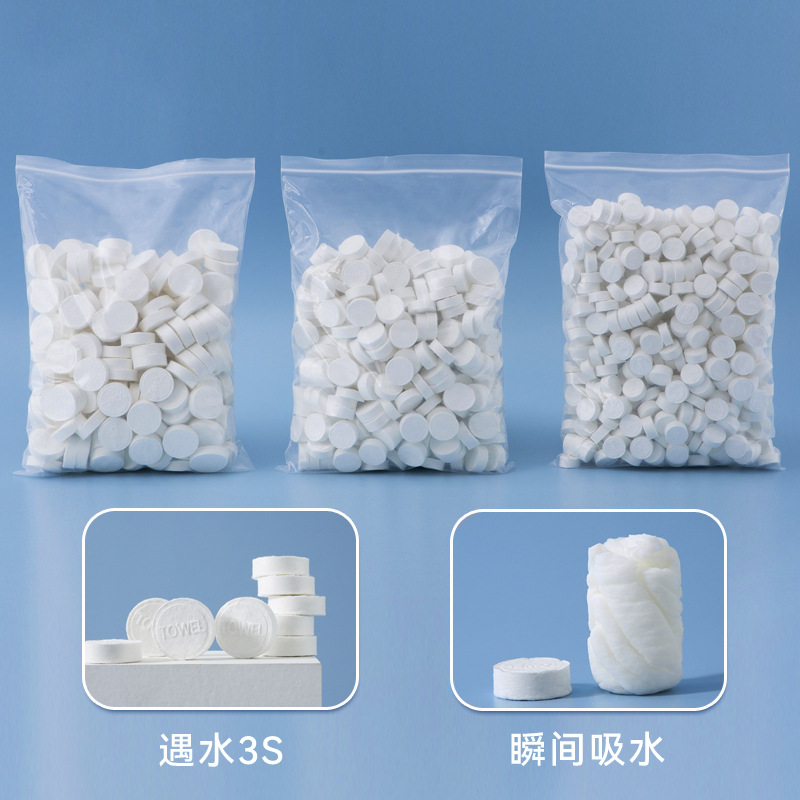 Small Particle Disposable Compressed Towel Non-woven Commercial Restaurant Scented Towel Hotel Catering Hand Wipes Manufacturer