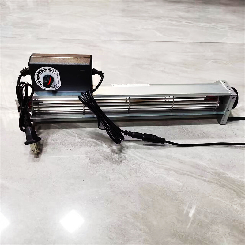 Factory elevator fan DC cross flow fan 12v0.22A alarm function roller type cross flow air curtain wind curtain wind