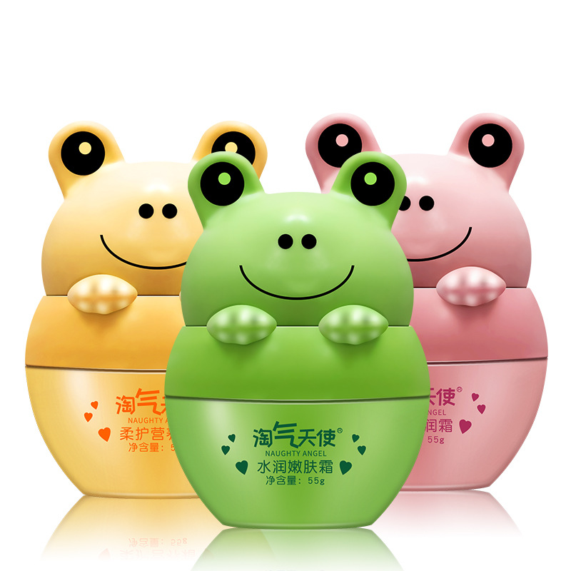 Children's Baby Cream 6-12 Anti-chapped Autumn and Winter Moisturizing Hydrating Moisturizing Face Oil genuine goods Frog Skin Care