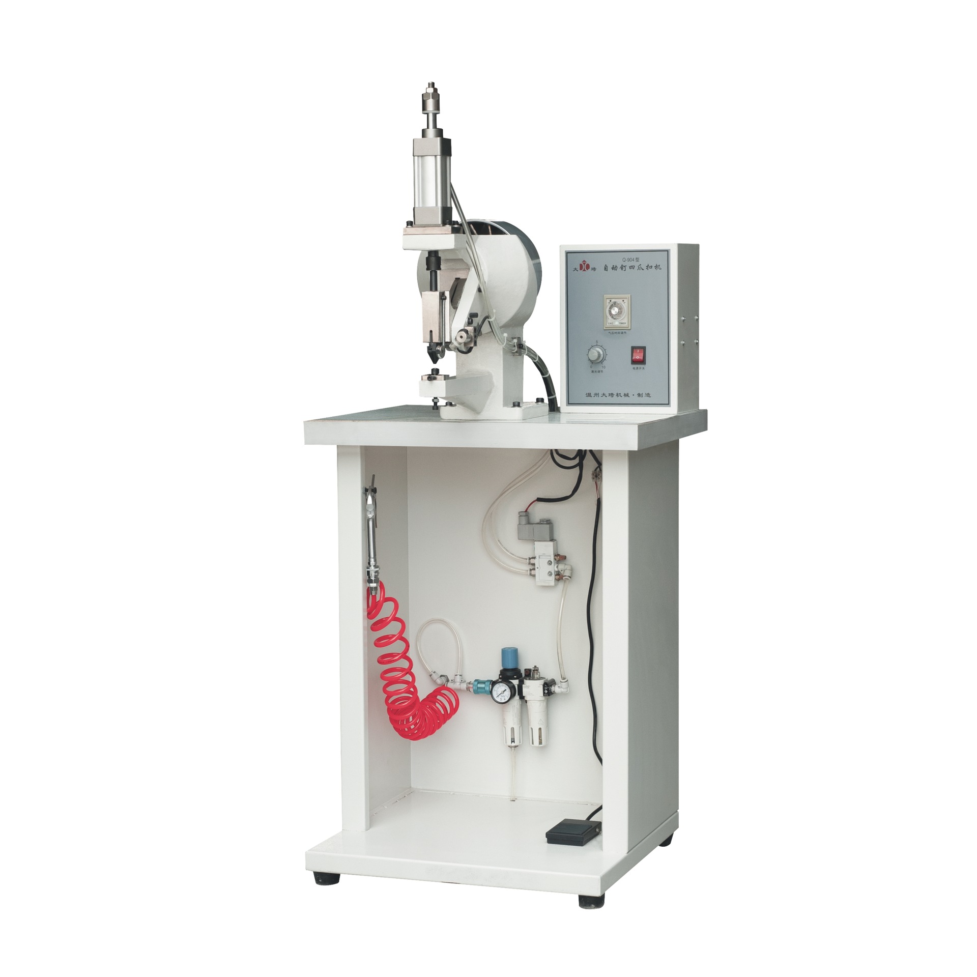 Automatic Four Claw Buckle Machine Claw Nail Machine Pneumatic Claw Nail Machine Wholesale Four Claw Nailing Machine Factory