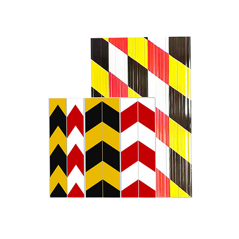 Construction site foot shield skirting board scaffold outer frame skirting line galvanized iron warning belt floor isolation belt