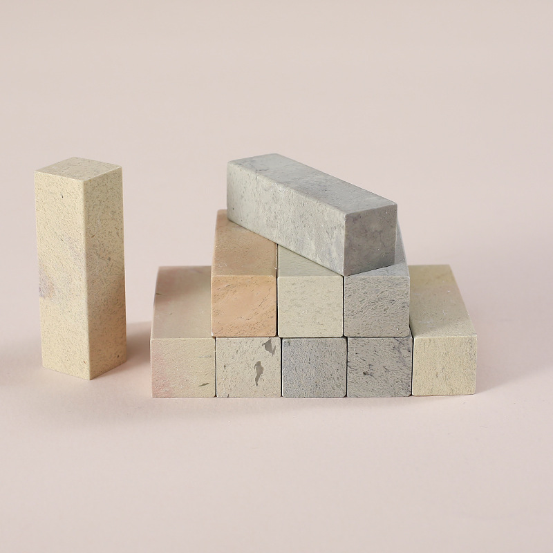 Qingtian Stone New Mine Practice Chapter Natural Seal Carving Stone Name Chapter Student Beginner Seal Carving Square Seal Stone