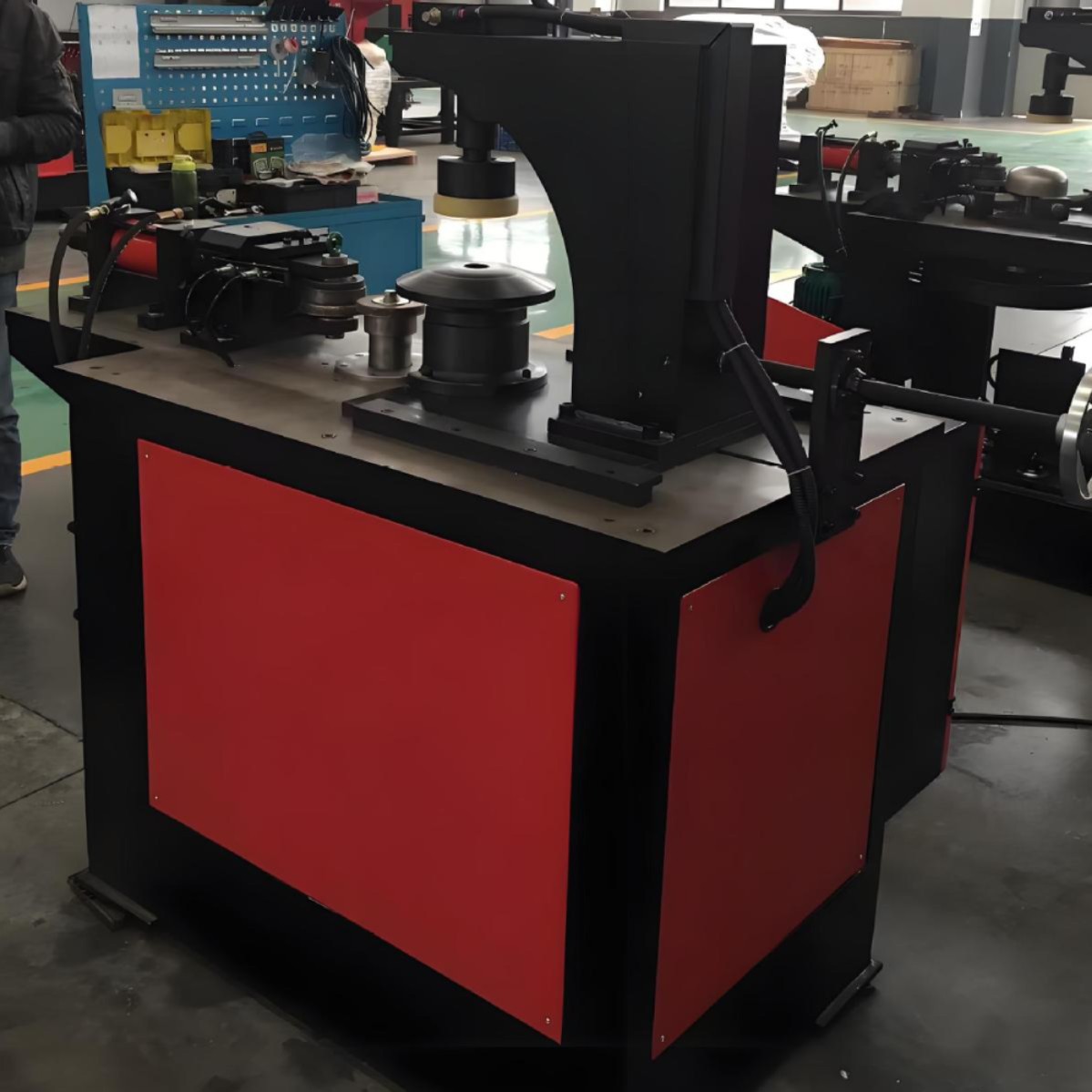Cupping Machine Cnc Machinery Equipment Head Cupping Machine Hydraulic Automatic Closing Machine Small Head Cupping Machine Manufacturer