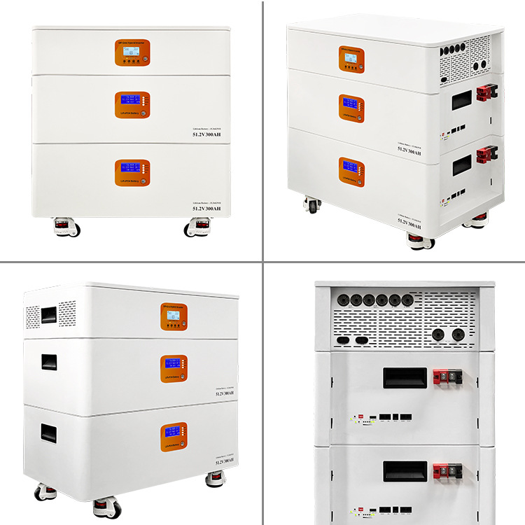 Cross-Border Home 30Kw Solar Power Generation System Stacking Plus Energy Storage Inverter All-In-One Photovoltaic Power Generation Set