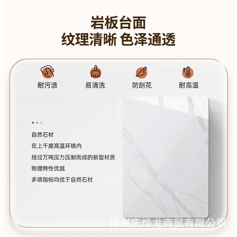 Solid Wood Modern Minimalist Dressing Table for Small Apartments, Cream Style with Smart Cabinet, All Solid Wood Dressing Table