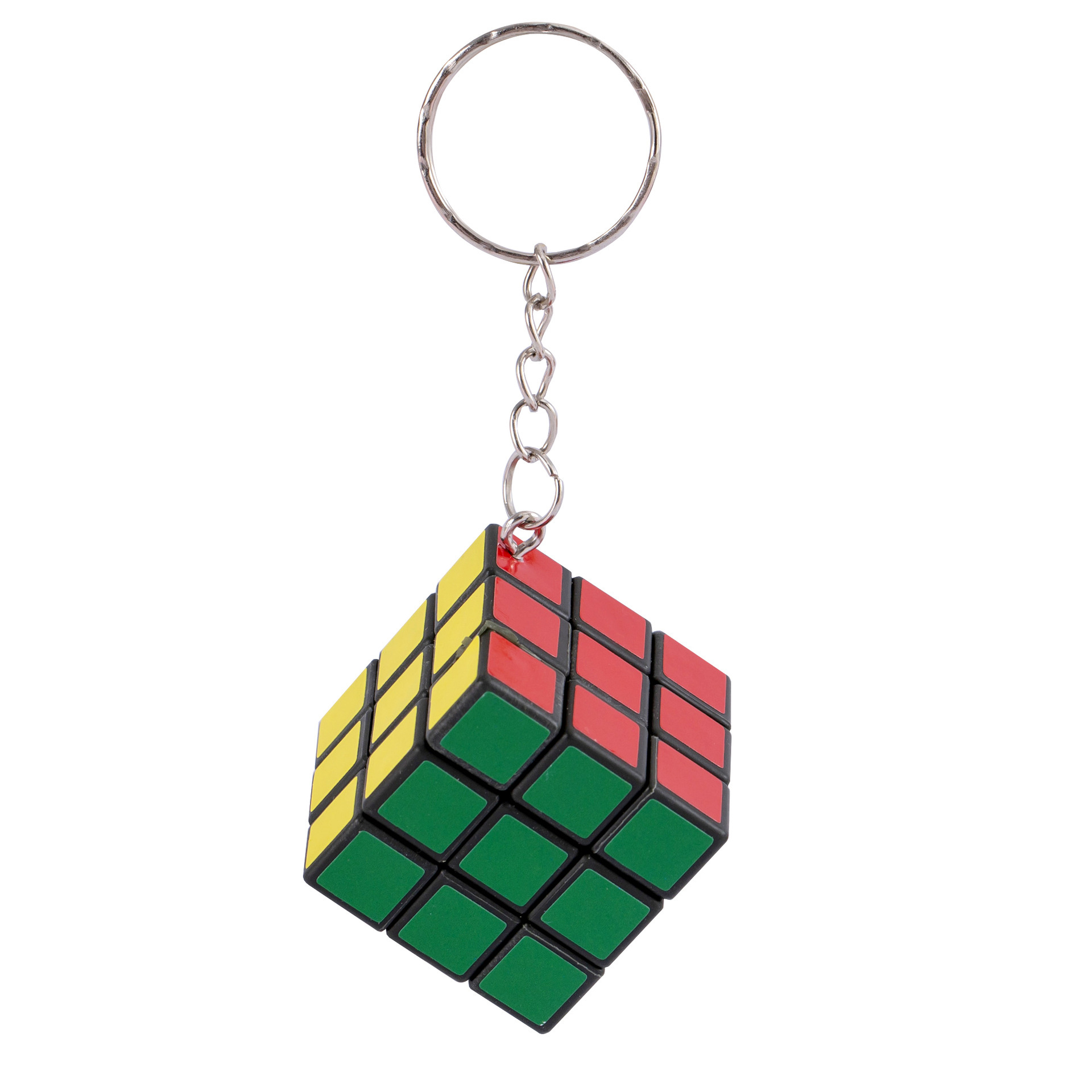 3cm Small Rubik's Cube 3Rd Level with Keychain Rubik's Cube Pendant Educational Toy Kidsren's Intellectual Rubik's Cube Cross-Border Supply