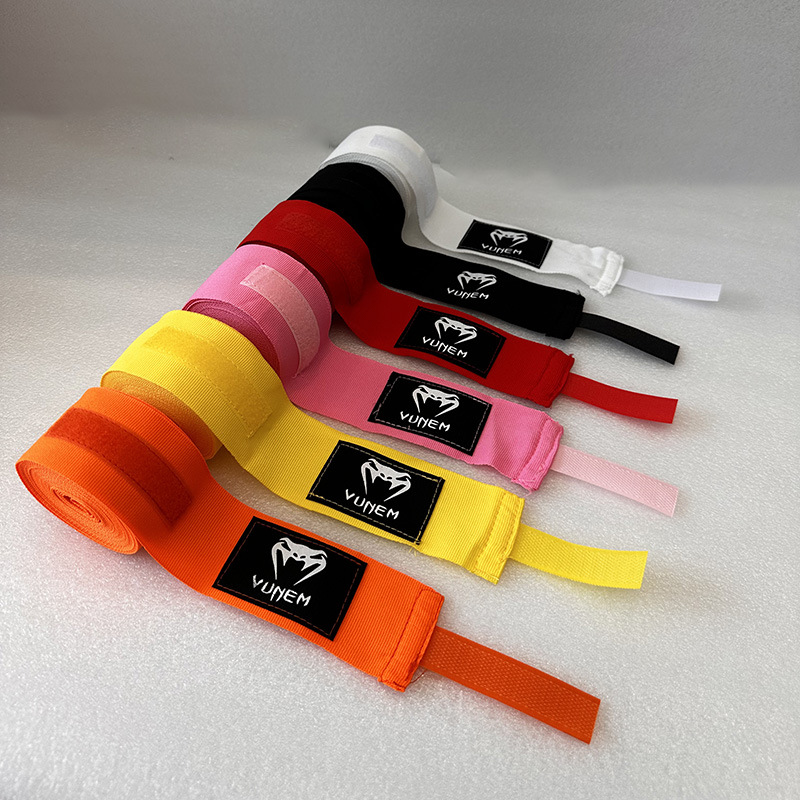 Boxing Bandage Boxing Training Cotton Elastic Tie Hand Strap Sanda Muay Thai Karate Sports Fitness Hand Band