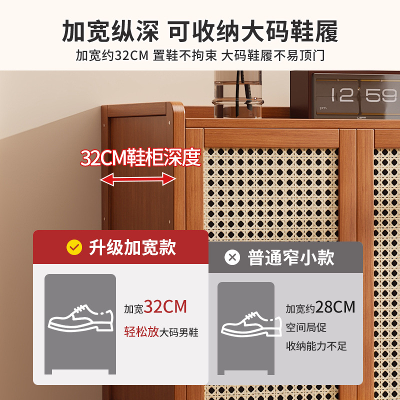 Shoe cabinet door a batch of household entry economical indoor multi-layer simple dust-proof space-saving shoe rack